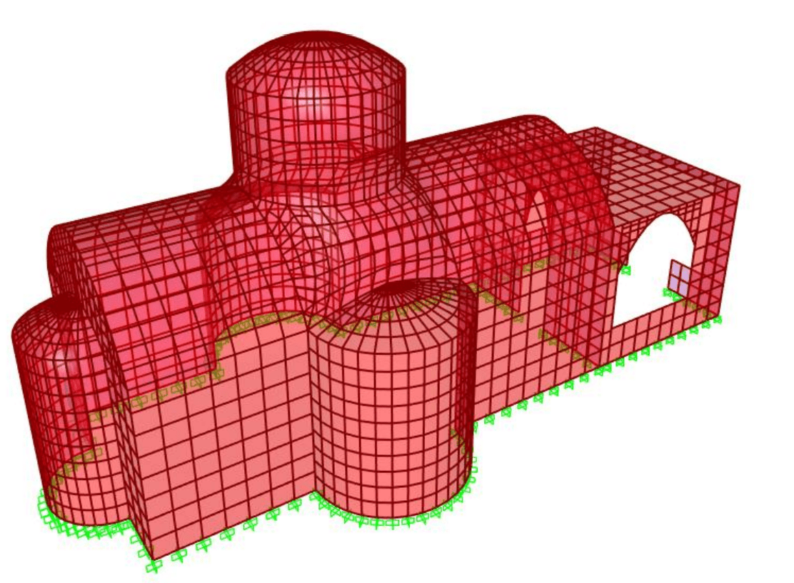 Seismic assessment and retrofit of an existing masonry church structure